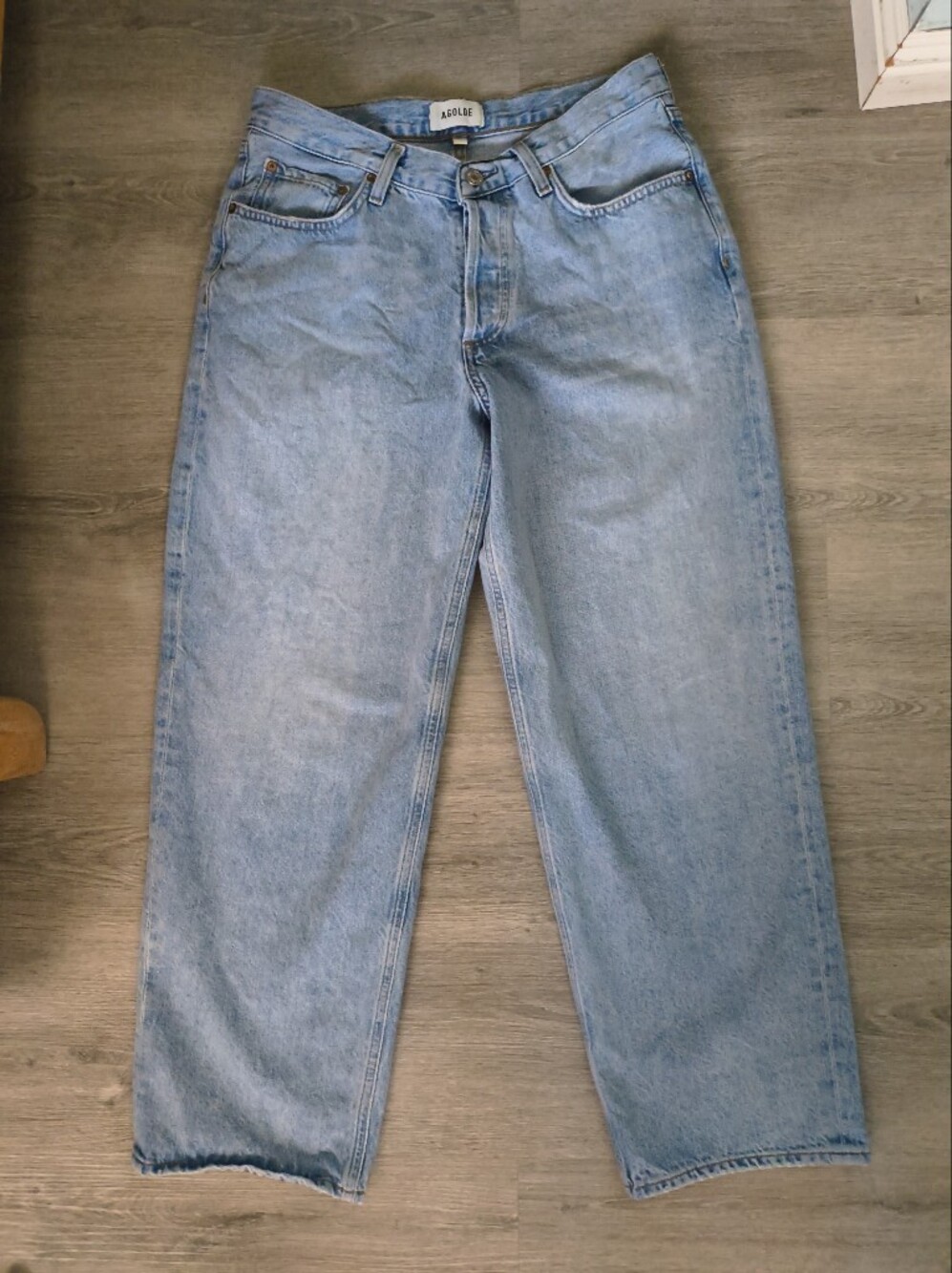NWOT Agolde V-Waist Baggy Jeans Size 30